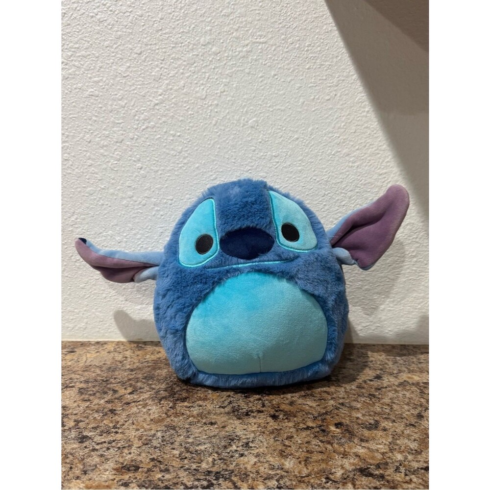 NWT - Squishmallows - Disney - Stitch - Soft Blue Plush Pillow Buddy